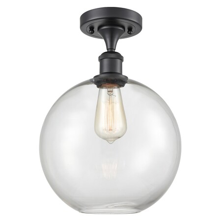 Innovations Lighting One Light Semi-Flush Mount 516-1C-BK-G122